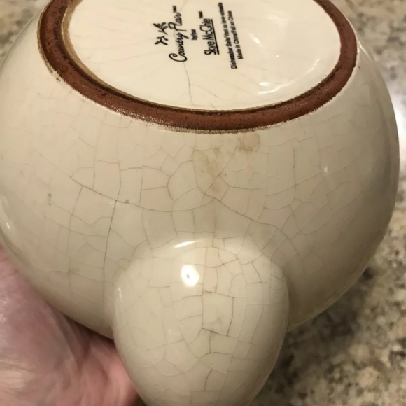 Skye Mcghie Country Fair Teapot & C&S Dish - Picture 3 of 8